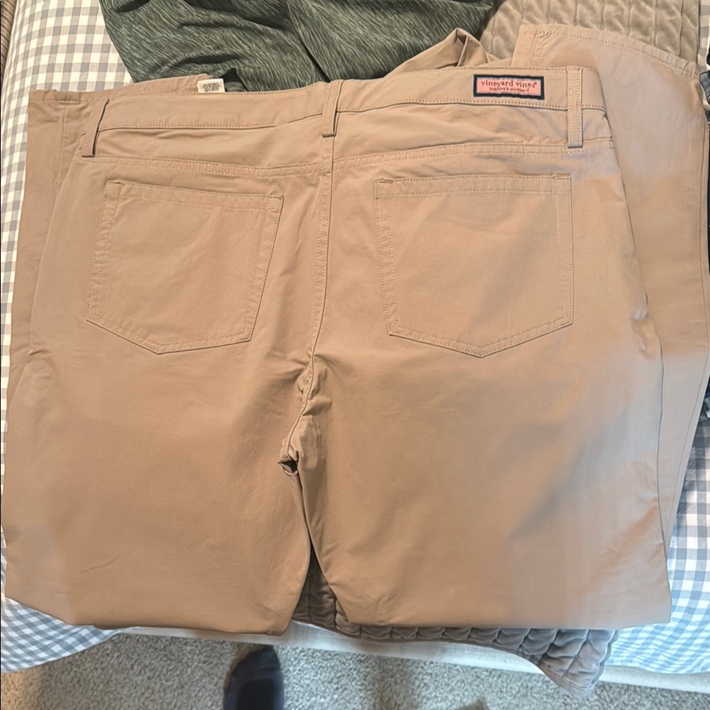 Vineyard Vines Tan Chino Pants